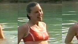 Sexiest Nele Mueller-Stöfen Scene in Auf Achse. Bikini, Sexy, SFW, blonde. 712723