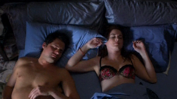 Sexiest Abby Cassidy Scenes. Underwear, brunette, cleavage. 682480