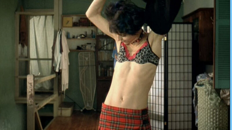 Sexiest Scenes of Leanne from Garage Days. Underwear, SFW, cheetah bra. 602309