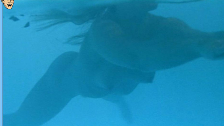 Nudes of María from The Sea. Breasts, breasts underwater, hard nipples. 602514