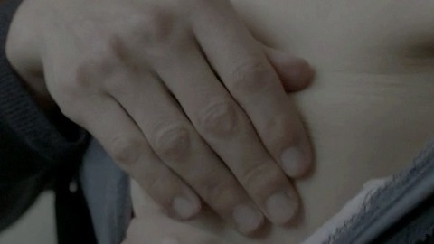 Shirley Henderson Nude in Southcliffe. Breasts, hand on breast, left breast. 754558