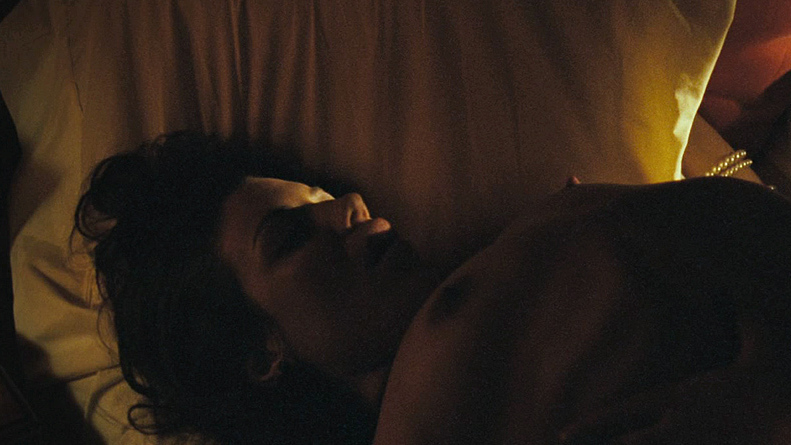 Tiffany Shepis Naked in Dark Reel. Breasts, back arched, black hair. 672739