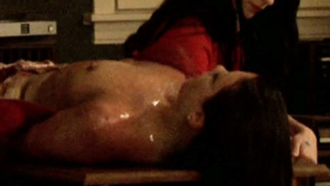 Tiffany Shepis in The Violent Kind (2010) Breasts Breasts Laying On Table 703262