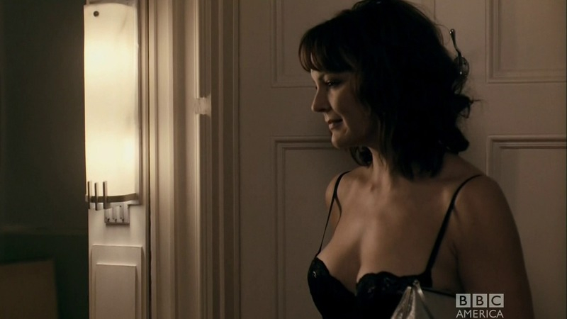 The Game's Sexiest Scenes with Rachael Stirling. Sexy, SFW, black hair. 752082