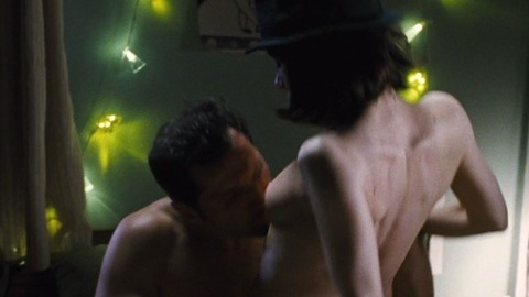 Sally Hawkins Naked as Marylin. Breasts, bed, black hat. 734475