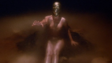 Sabrina Siani Nude as Ocron. Breasts, cape, fog. 917906
