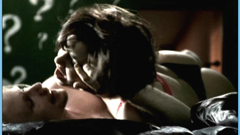 Sexiest Natascha Graf Scene in Curiosity & the Cat. Underwear, black thong, brunette. 570541