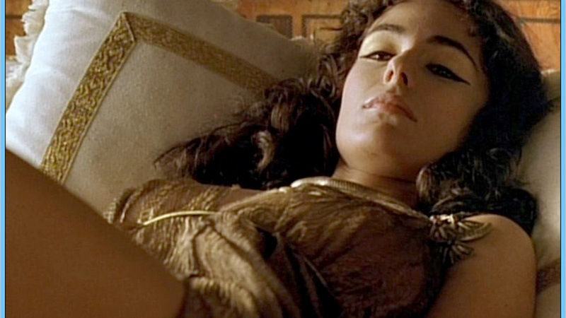 Sexiest Cleopatra Scenes. Sexy, brown dress, brunette. 615970