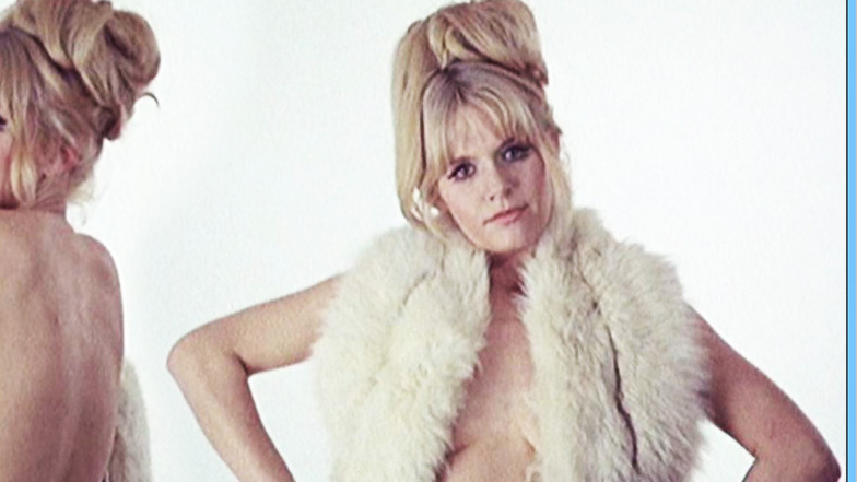 Hottest Carol White Scene in Poor Cow. Sexy, blonde, cleavage. 610562