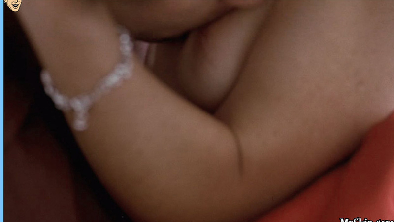 Lindsey Connell Naked in Cube 2. Breasts, Body Double, close-up, left breast. 533281