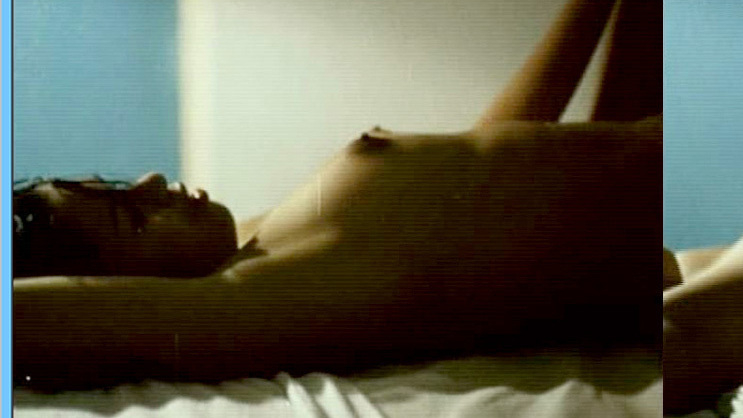 Ana Capri Naked in Pila Balde. Breasts, black hair, collage. 604177