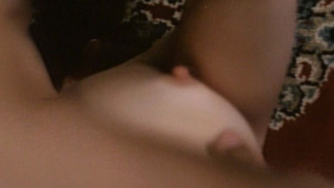 Janis from Night Call Nurses Naked. Breasts, couple in bed, hard nipples. 604277