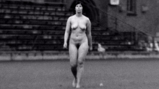 Hasse's Girlfriend from I Am Curious (Blue) Naked. Breasts, Bush, big breasts, black and white. 604103