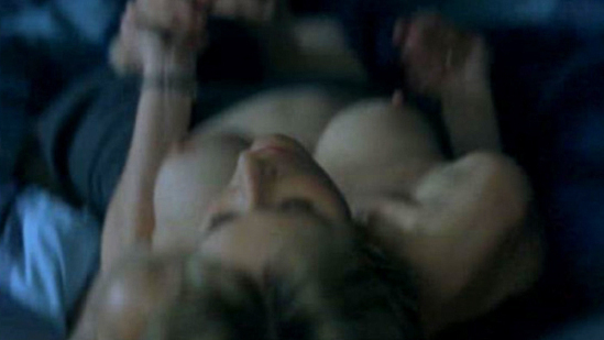 La femme du début from Les âmes câlines Naked. Breasts, brunette, couple. 575933