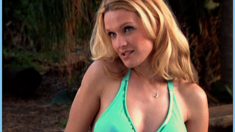 Sexiest Iva Hasperger Scene in Son of the Beach. Bikini, blonde, cleavage. 655975