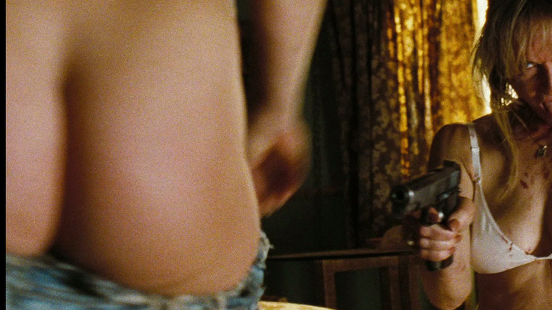 Sheri Moon Zombie Nude as Vera-Ellen 'Baby' Firefly. Butt, bleeding, blonde. 709226