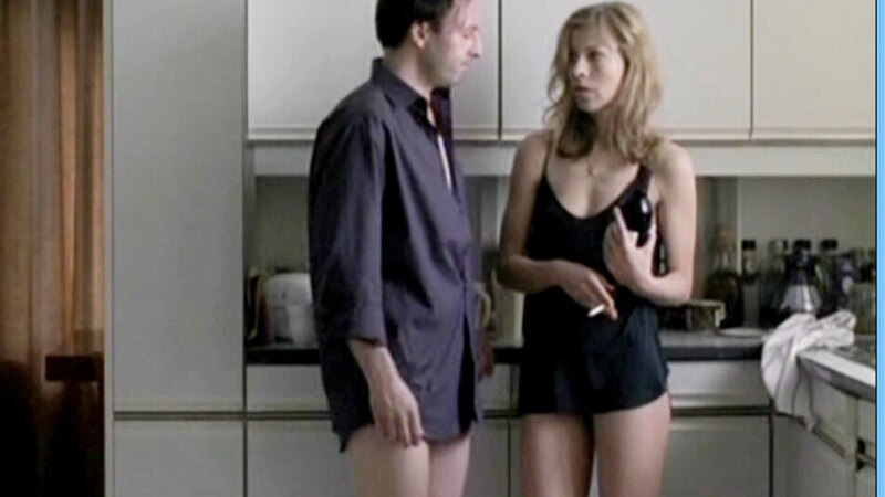 Sexiest Nicole Schenker Scenes. Sexy, black top, cigarette. 659674