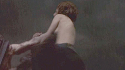 Tanya Allen in Silent Hill (2006) Sexy Black Dress Redhead 700321