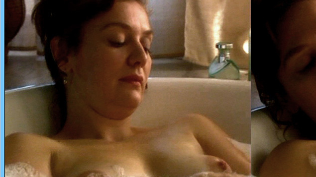 Shannon Lawson Naked in Bliss. Breasts, hand on breasts, hard nipples. 658381