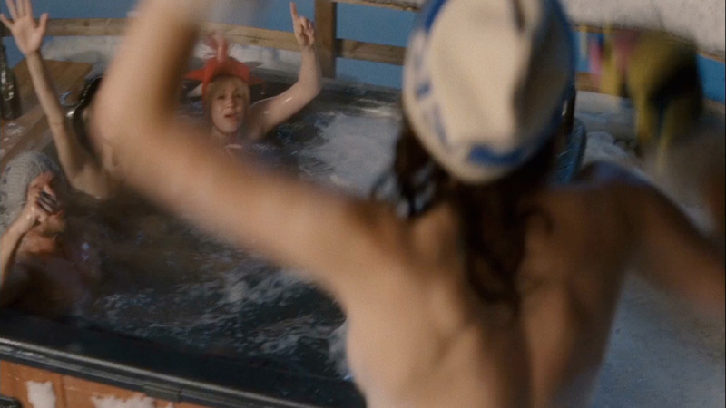 Chalet Girl's Sexiest Scenes with Felicity Jones. Sexy, SFW, hot tub. 732090