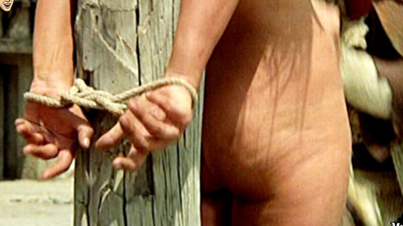 Magda Konopka Naked in Blindman. Butt, hands tied, nude. 620209