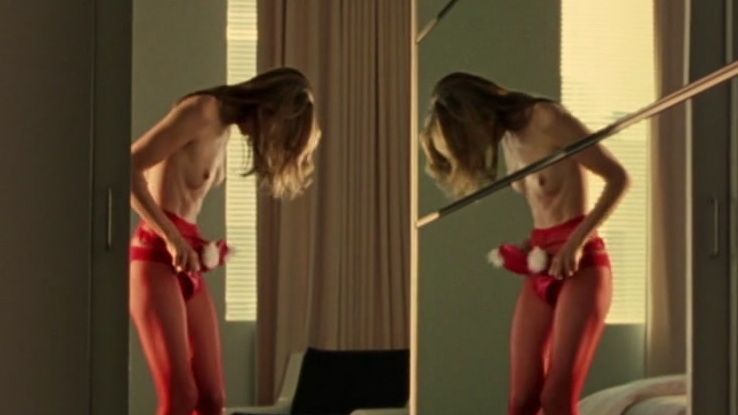 Michelle Monaghan Naked in Kiss Kiss Bang Bang. Breasts, brunette, couple. 624943