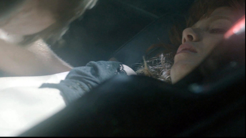 Tomorrow You're Gone's Sexiest Scenes with Michelle Monaghan. Underwear, black bra, brunette. 719094
