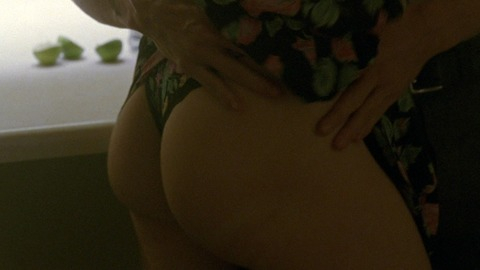 Michelle Monaghan in True Detective (2014-2024) Thong Butt Cheeks Dress Pulled Up 740184