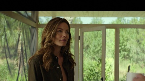 Michelle Monaghan in The Best of Me (2014) Sexy Brunette Open Shirt 759914
