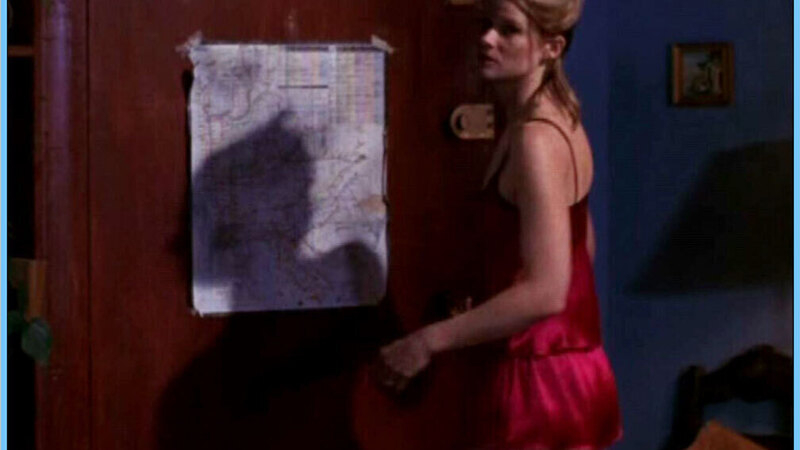 Just One Time's Sexiest Scenes with Joelle Carter. Sexy, SFW, red silk nightgown. 647178