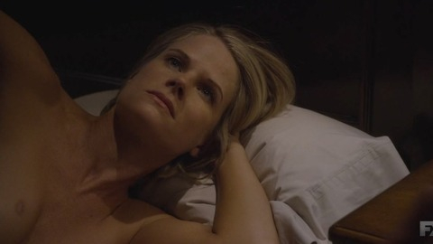 Joelle Carter in Justified (2011-2015) Sexy Bed Blonde 757184