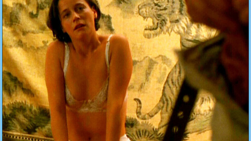 Sexiest Christine Scenes. Underwear, brunette, cleavage. 605608
