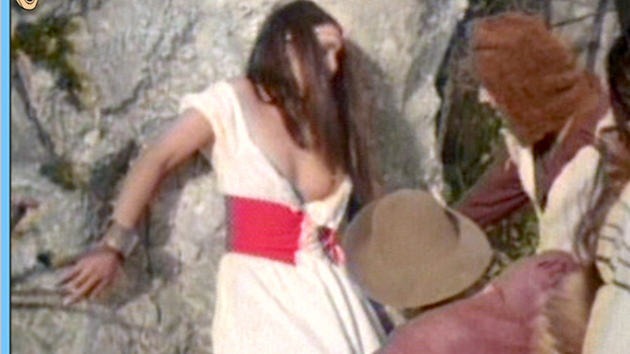 Ekaterina Drobish Nude as Damsel. Breasts, brunette, dress pulled down. 557708