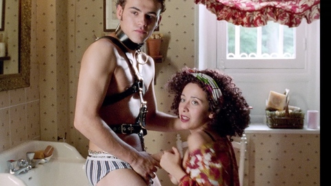 Lucía Sánchez Nude as Maria. Breasts, Sexy, curly hair, dress pulled down. 1002932