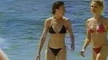 Sexiest Bénédicte Delmas Scene in Sous le soleil. Bikini, SFW, beach. 656089