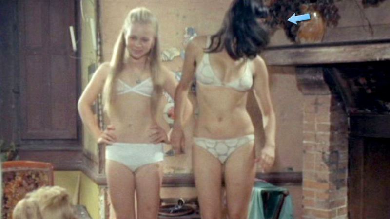 Don't Deliver Us from Evil's Sexiest Scenes with Jeanne Goupil. Underwear, blonde, cleavage. 632604