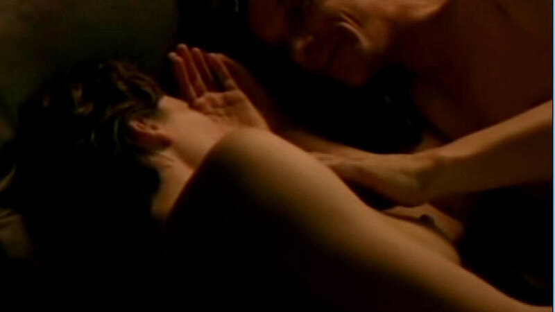 Nina Kunzendorf Naked in Angsthasen. Breasts, brunette, couple in bed. 647347
