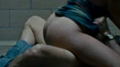 Paz de la Huerta Naked in Choke. Butt, bathroom, brunette. 756829
