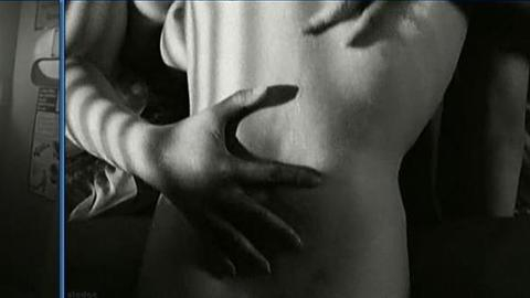 Britta Dirks in Oi! Warning (1999) Breasts Black And White Black Hair 675719
