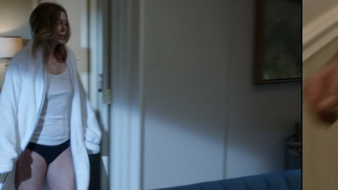 Hottest Meredith Grey Scenes. Sexy, Underwear, black panties, blonde. 957801