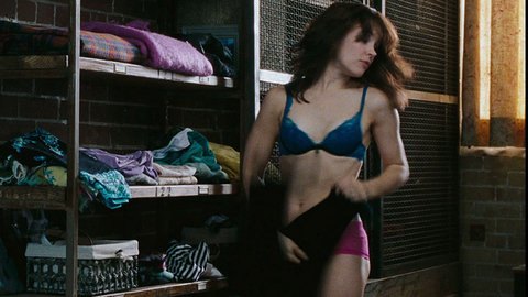 Rachel McAdams in The Vow (2012) Underwear Blue Bra Brunette 710403