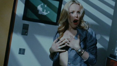 Passion's Sexiest Scenes with Rachel McAdams. Underwear, black bra, blonde. 731172