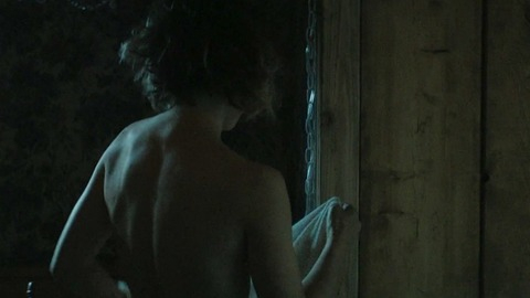 Sexiest Antigone 'Ani' Bezzerides Scenes. Sexy, back exposed, barn. 771406