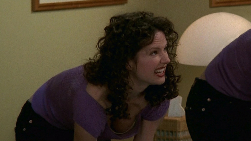 Sexiest Scenes of Kim Warner from Yes, Dear. Sexy, black hair, black lipstick. 657977