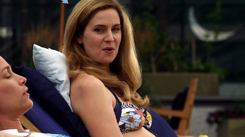 Anne Dudek in Covert Affairs (2010-2014) Bikini Beach Chair Bikini 688502