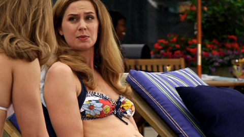 Anne Dudek in Covert Affairs (2010-2014) Bikini Beach Chair Bikini 688501
