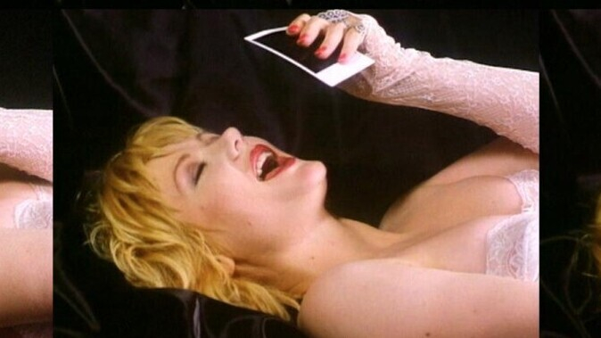 Hetty Baynes Nude as Mrs. Kirsch. Breasts, collage, on phone. 606440