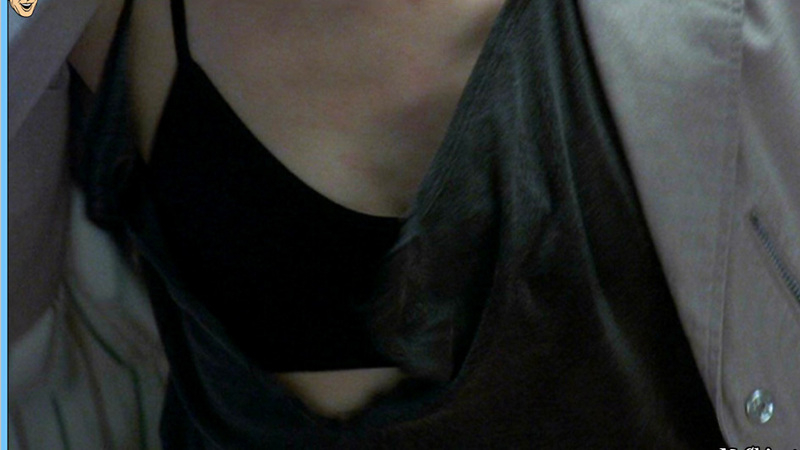 Sexiest Karen Mok Scene in So Close. Underwear, SFW, black bra. 606565