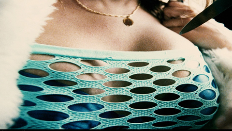 Idalis DeLeon in Running Scared (2006) Sexy Blue Fishnets Cleavage 726521