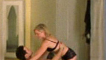 Sexiest Scenes of Samantha from Mystics. Underwear, black bra, black panties. 606773